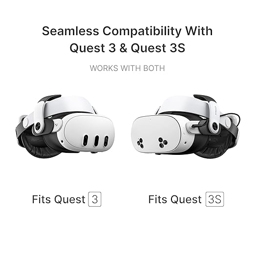 BOBOVR M3 Pro Battery Pack Head Strap Accessories, Compatible with Meta Quest 3/Quest 3S,Reduce Facial Stress,Magnetic Battery Swap Design