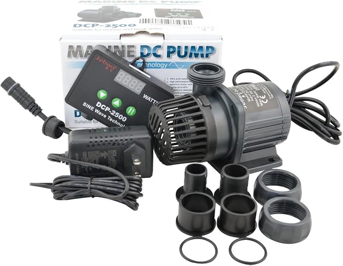 Jecod DCP Sine Wave Water Return Pump (DCP-2500) by Jebao,Black