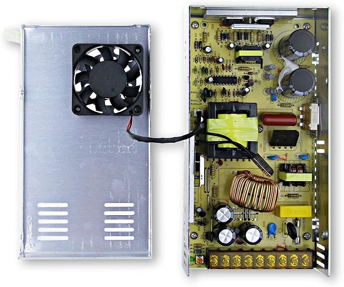 Aclorol 5V 60A 300W Power Supply 110V / 220V AC to DC 5V 60amp Universal Transformer Switching Driver Converter Power Transformer for WS2812B WS2813 LED Strip Pixel Lights CCTV Camera Security System