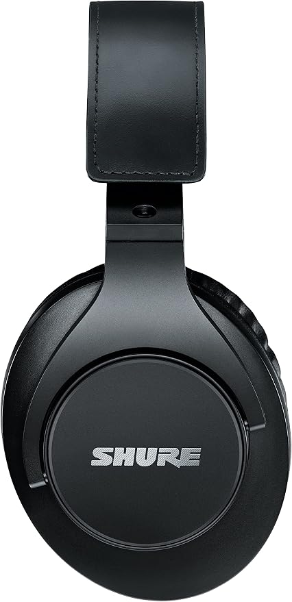 Shure SRH440A Over-Ear Wired Studio Headphones – Professional Monitoring & Recording Earphones with Accurate Frequency Response, Adjustable Collapsible Design, Black (Pack of 6)