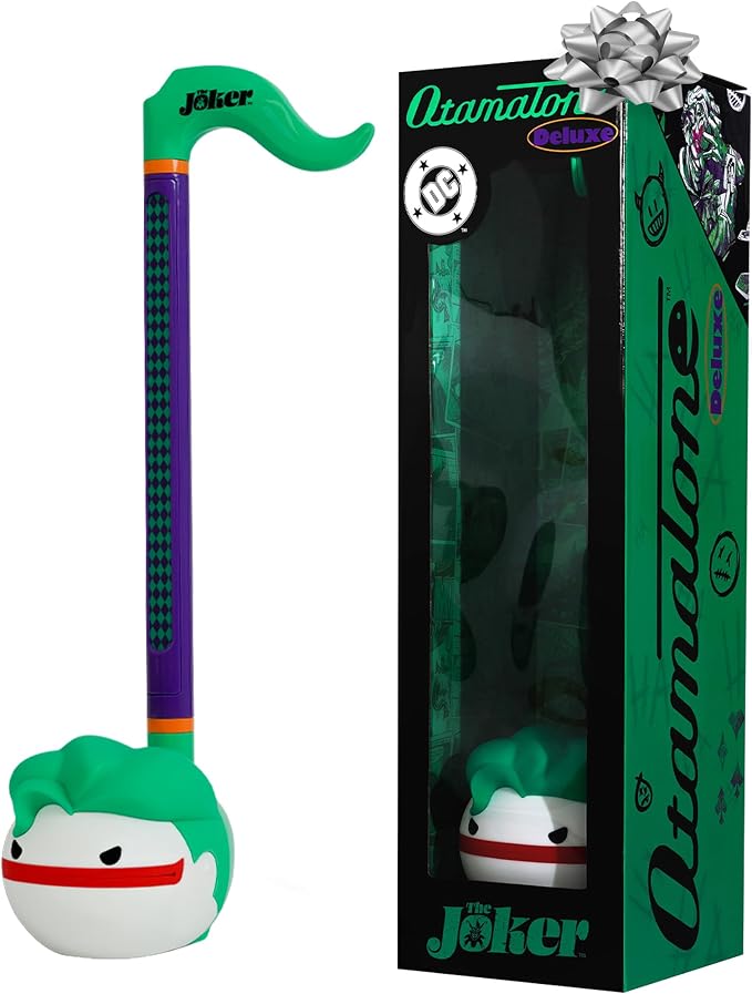 Otamatone Deluxe Joker Electronic Musical Instrument for Adults Portable Synthesizer Digital Electric Music from Japan by Maywa Denki Cool Stuff Gifts [English Instructions]