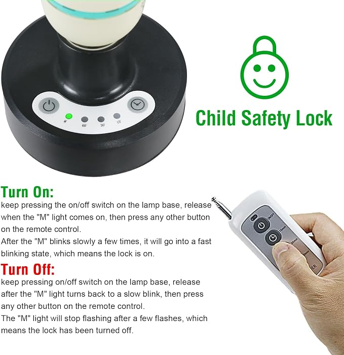 36W UV C Sanitizer Light，99.99% Sanitization with 254nm Wavelength, 3-Level Timer, E26 Base for Home, Basement, Storehouse, Car, Ozone Free UV C Lamp(110V)