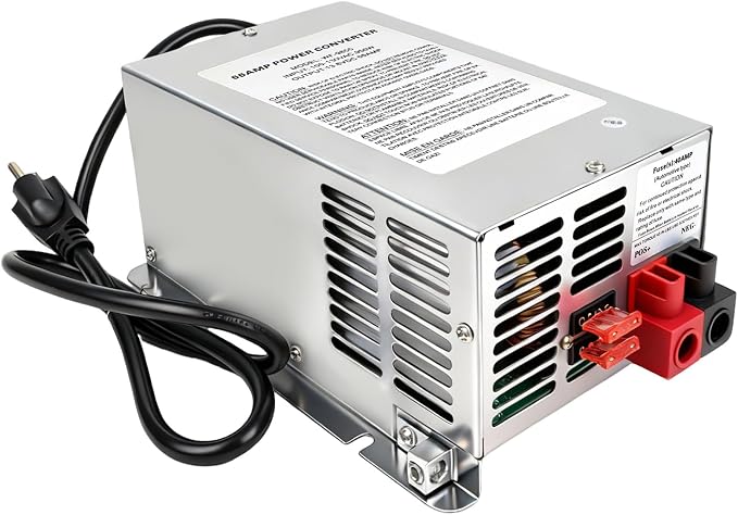 𝟐𝟎𝟐𝟔 𝐔𝐩𝐠𝐫𝐚𝐝𝐞 WF-9855 55 Amp Power Converter, Rv Power Converter, WF-9855-AD, Replace for RV Trailer Camper 9800 Series, WF-9855-AD, 55 Amp Power Converter for Rv, 5 Years Warranty