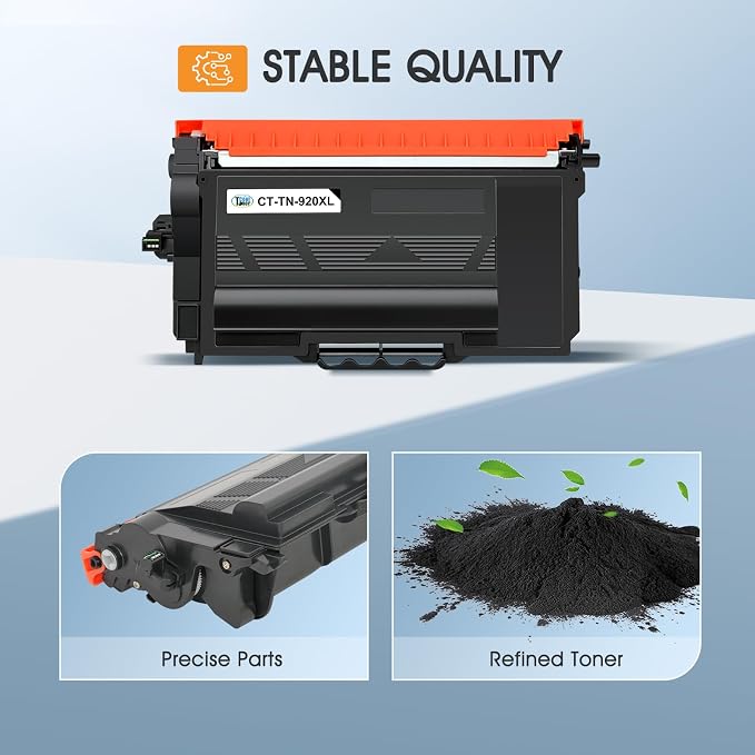TN920XL TN920 Toner Cartridge HL-L6210DW MFC-L5710DW HL-5915DW Compatible for Brother TN 920 920XL TN920XXL TN920UXXL TN-920XL HL-L6210DWT HL-L5210DW HL-L5210DN HL-L6310DW Printer High Yield 4 Pack