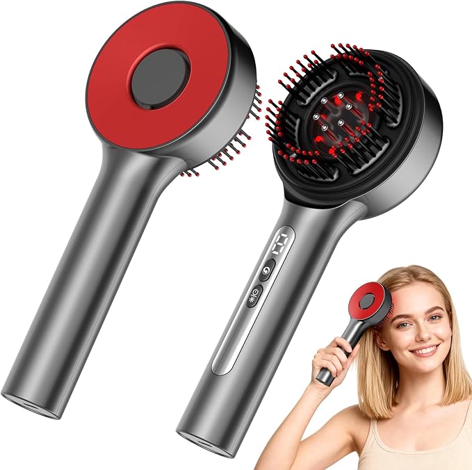4 in 1 Hair Scalp Massager Oil Applicator, Electric Scalp Brush for Home, IPX7 Waterproof Electric Head Massager