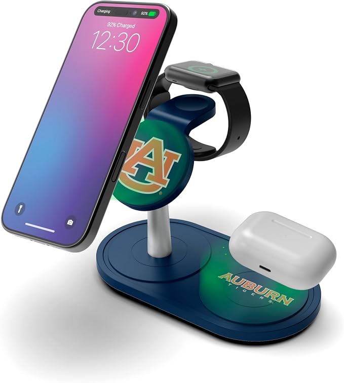 SOAR Collegiate 3-in-1 Wireless Charging Station