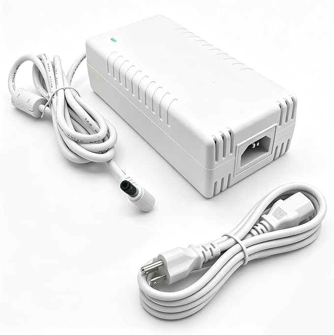 MSMJFSA UACC-Adapter-AC-210W 54V 210W AC Adapter for Ubiquiti UniFi | Fits Ubiquiti UniFi US-XG-6POE and USW-Ultra-210W switches; 54V 3.9A 210W white replacement power adapter.