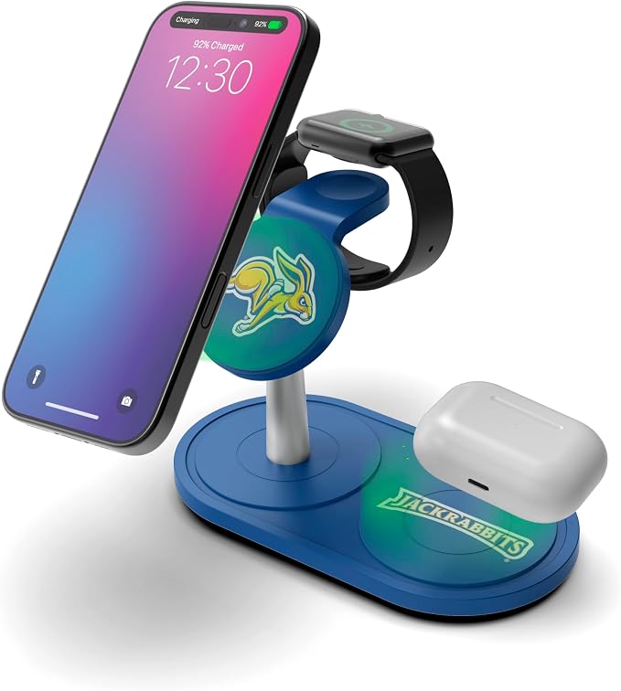 SOAR Collegiate 3-in-1 Wireless Charging Station