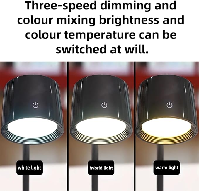15W Wireless Charging Desk Lamp, Bluetooth 5.0 Speaker, Digital Alarm Clock, Touch Control, 3 Color Lighting & Dimmable, Flexible Gooseneck for Office & Bedside, HYT1772 Black.