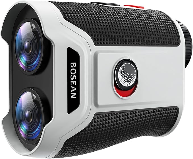 1200 Yards Range Finder Golf with Slope, 7X Magnification Range Finder, Lightweight Portable Rechargeable Rangefinder, Flag Lock Vibration, Switch for Legal, Range Finders for Golf Accessories