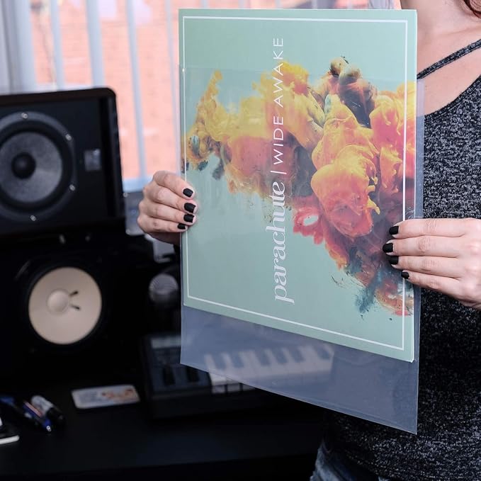 Hudson Hi-Fi Anti-Static Vinyl Record 250 Inner 250 Outer Sleeves - Ultimate LP Protection from Scratches, Dust & Dirt- Acid Free Thick Rice Paper