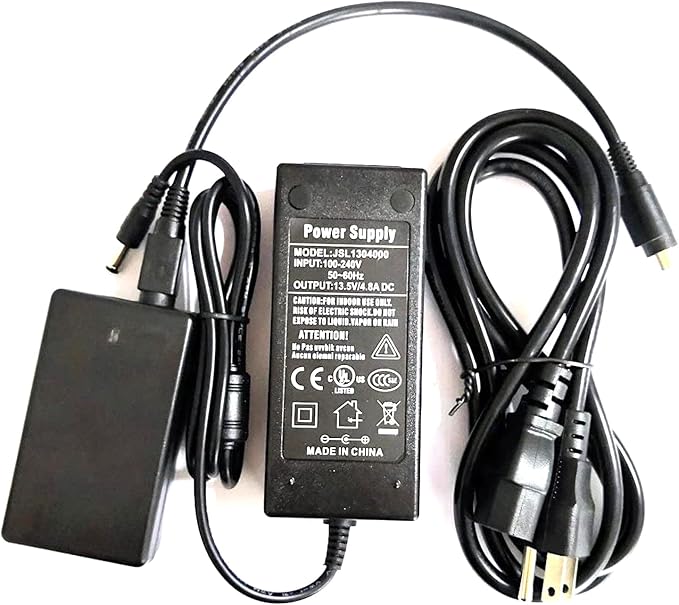 Generic Power Charger and Power Adapter Replacement for SM&MM Fiber Splicer, Recharger and Power Adaptor for Fusion Splicer AI-7C AI-8C AI-9 with Power Cord, US-Plug