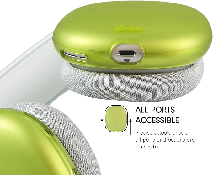 Sonix Protective Case for AirPods Max 2 & 1 | Headphones Cover | Frosted Matte Citrine
