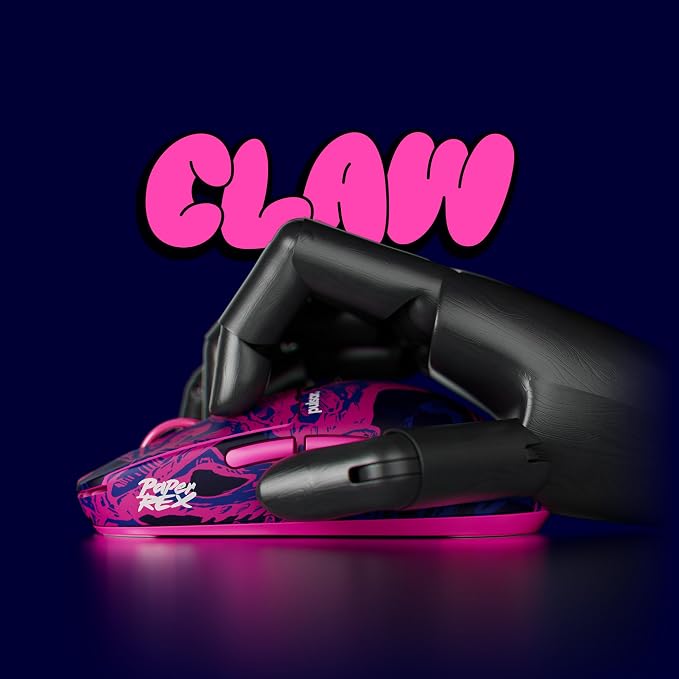 Pulsar Gaming Gears X2 Crazylight Wireless Gaming Mouse, Ultra Lightweight 1.27 oz (36g), Optical Switch, 32000 DPI, 750 IPS, XS-1 Sensor, 8k Compatible (Mini, Purple, Paper Rex Edition)