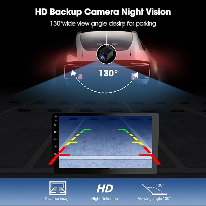 Haudio Carplay Screen for Car, 9 inch Wireless CarPlay & Android Auto,Backup Camera,Double Din Car Stereo,GPS Navigation, ZLink,Audio Receivers, Music Player (9 inch)