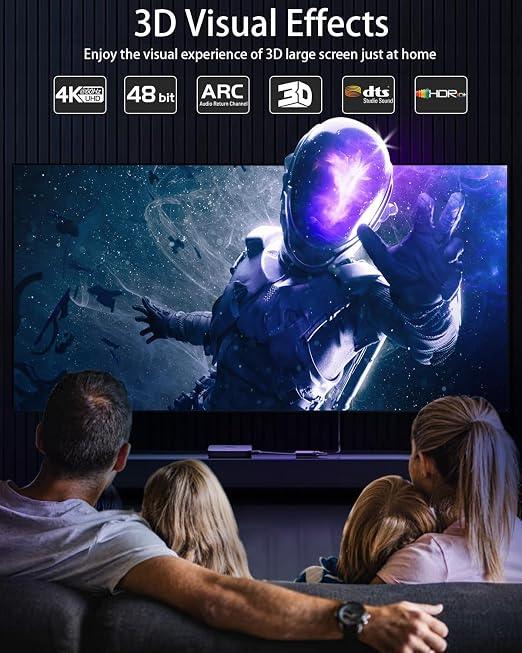 LEADSTAR HDMI Cable 4K 10 ft / 3m, High Speed HDMI 2.0 Cord Braided | 4K@60Hz, Ultra HD, 2160p, ARC, HDR, 3D, HDCP 2.2 | for Xbox, PS5, TV, Laptop, Monitor