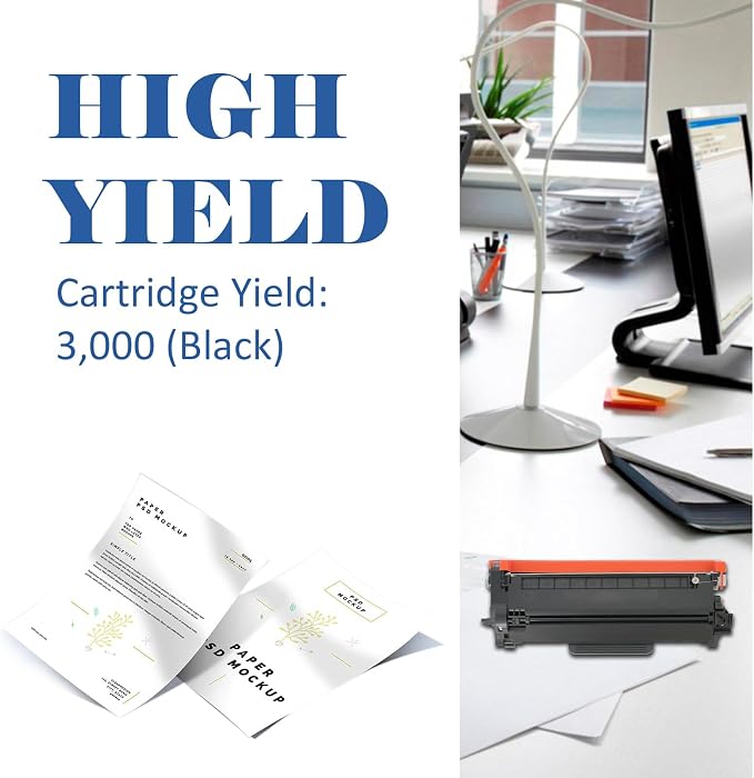 TN760 TN730 Toner for Brother Printer: Replacement for Brother Toner TN-730/TN-760 TN 760 730 TN-760 TN-730 MFC-L2710DW MFC-L2750DW DCP-L2550DW HL-L2350DW HL-L2395DW HL-L2370DW Black Cartridge
