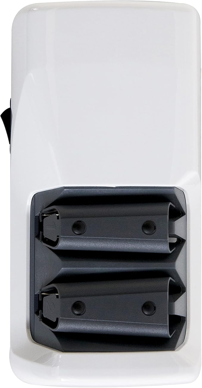 Chef'sChoice Professional Electric Knife Sharpeners UltraHone With 100-Percent Diamond Abrasives And Precision Angle Guides For 20-Degree Straight-Edge and Serrated Knives, 2-Stage, White