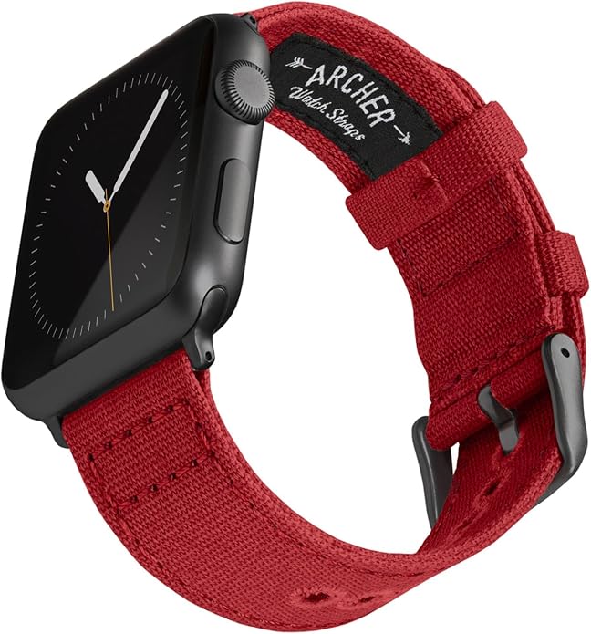 Archer Watch Straps - Canvas Straps for Apple Watch