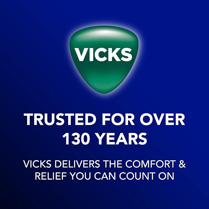 Vicks Filter-Free Ultrasonic Humidifier, Recommended by Pediatricians, 1.2 Gal Ultrasonic Cool Mist Humidifiers for Bedrooms & Kids Rooms, Works with Vicks VapoPads