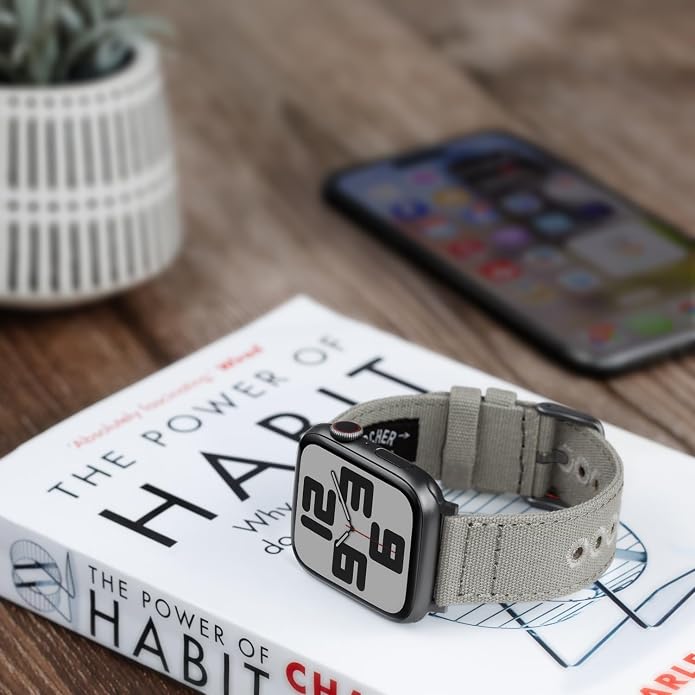 Archer Watch Straps - Canvas Straps for Apple Watch