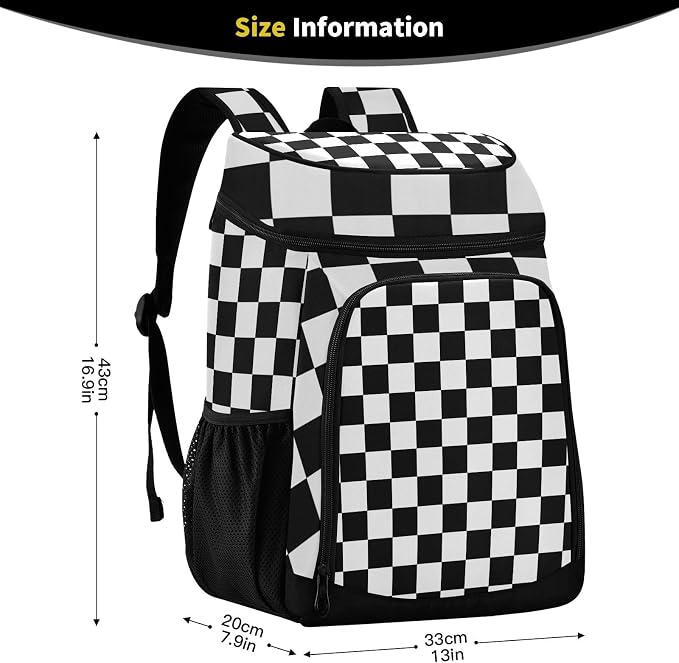 Tropical Pineapples Fruits Cooler Backpack Insulated Leak Proof Beach Cooler Bag Soft Lunch Picnic Hiking Camping Backpack Cooler