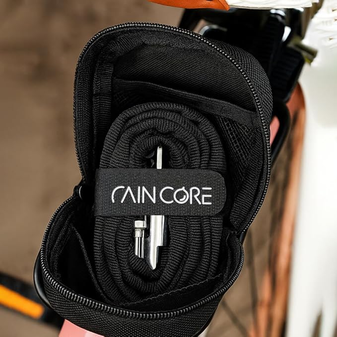 RAINCORE Keyed Bike Cable Lock – Lightweight Cut-Resistant Composite Fiber Security Cable – Anti-Theft Heavy Duty Bicycle Lock – 59inch (150cm), 0.45lb – Patented in Korea (59 inch)