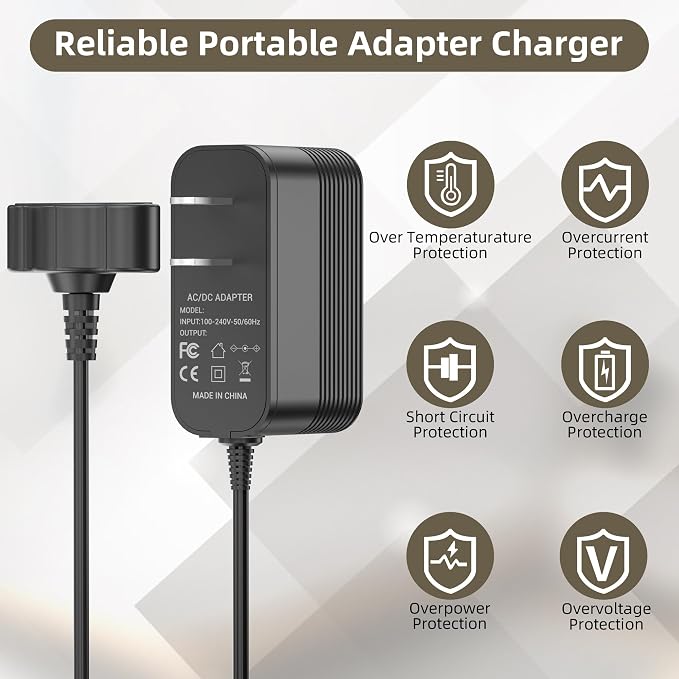 9.4V Charger for Enhulk Pool Vacuum Compatible with Enhulk PC40 Pool Vacuum Cleaner Charger