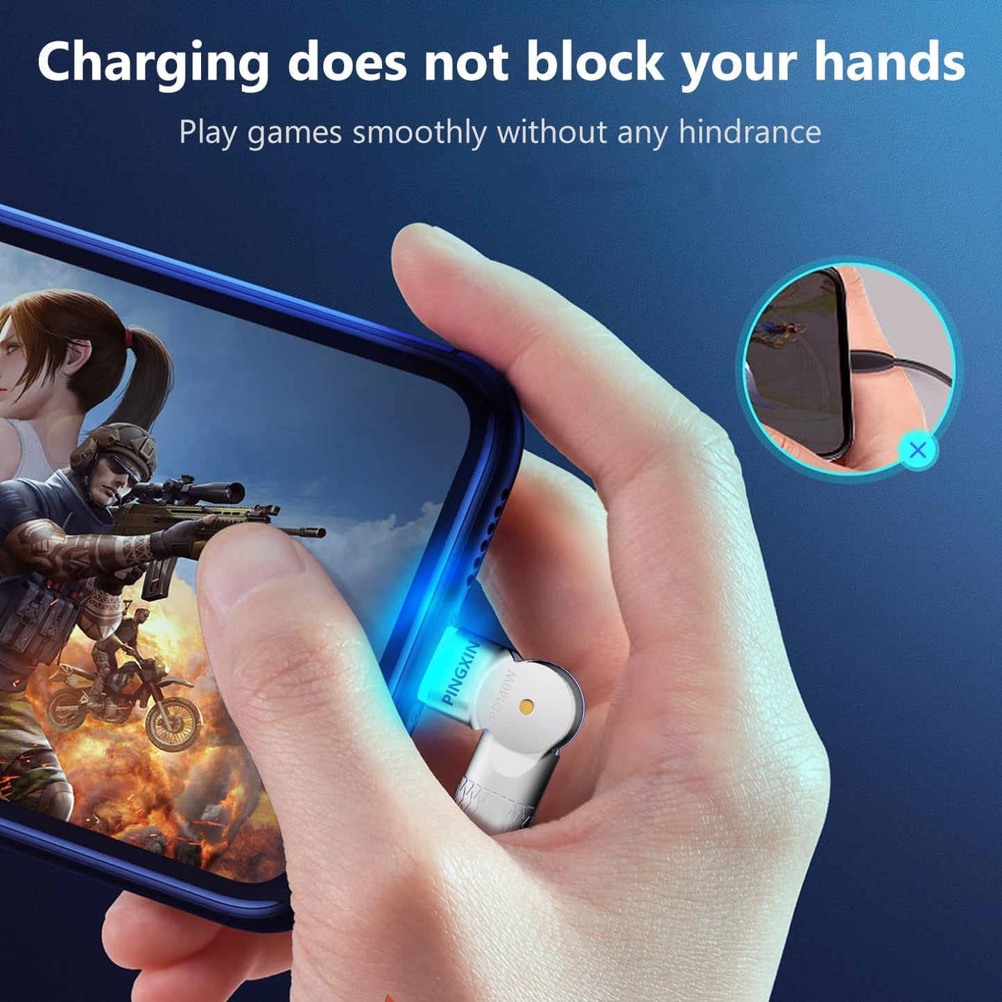 140W USB C to USB C Charger Cable [2-Pack 6.6FT], Type C Fast Charging Cable Compatible with MacBook Pro, iPad Pro Air, iPhone 16/16 Plus/16 Pro Max, Galaxy S23+/S23 Ultra, Orange+White…