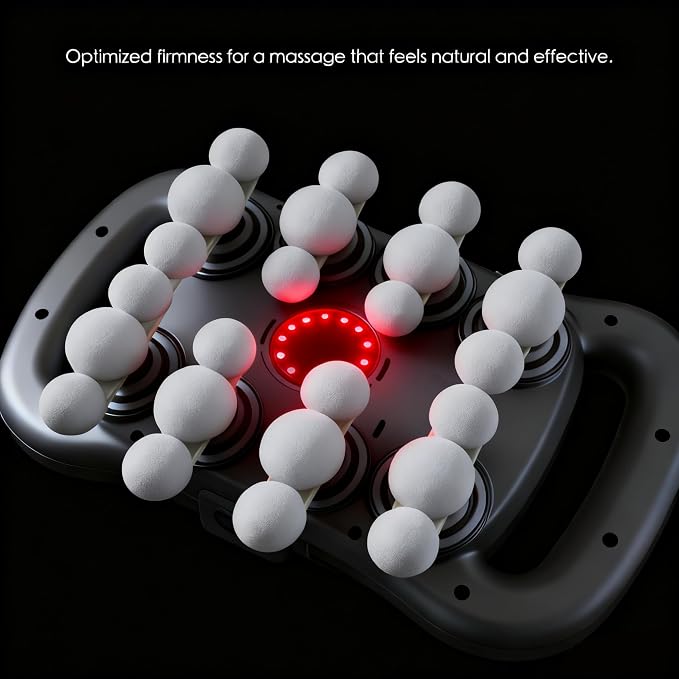 24-Head Deep Tissue Massage Gun Set – Portable Percussion Massager with 9 Modes & 9 Intensities, Quiet Rechargeable Handheld Body Massager (Gray)