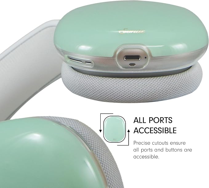Sonix Protective Case for AirPods Max 2 & 1 | Headphones Cover | Jelly Mint Green