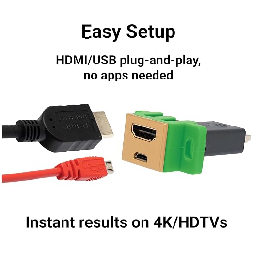 Marseille mClassic Retro Edition - Restores TVs Game Mode Image Quality, Lag Free, for Retro Game Consoles with 4:3 Aspect Ratio like Nintendo GameCube, Wii, PS1, PS2, and more - Supports 1440p/60hz