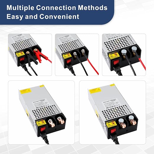 24V DC Power Supply 1200W AC to DC Converter SMPS 50A Switching Power Supply Adapater Transformer for 3D Printer, RV, Led Strip, Motor Pump, CCTV, Electronic Instruments, Lab Computer