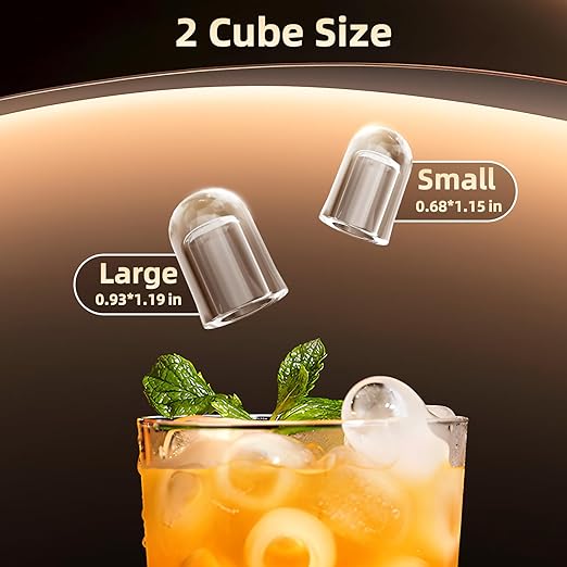 Countertop Portable Ice Maker, 8 Cubes in 6 Mins Fast Ice Making, 26Lbs Ice Per Day Auto Self-Cleaning Ice Machine with Ice Basket & Scoop, Compact Mini Ice Maker for Home Kitchen Office Bar RV Travel