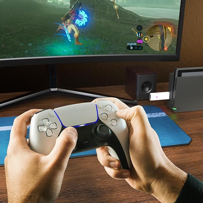 MAYFLASH Magic-X Wireless Bluetooth USB Adapter for Xbox Series S/X, Xbox One, Switch, macOS, Windows, Raspberry Pi, Compatible with PS5, PS4, Xbox Bluetooth Controller and More