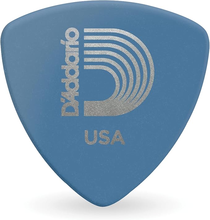 D'Addario Duralin Guitar Picks, Medium/Heavy, 10 pack, Wide Shape