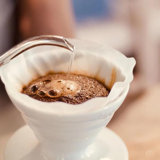 Hario V60 Plastic Coffee Dripper, Size 03, Clear