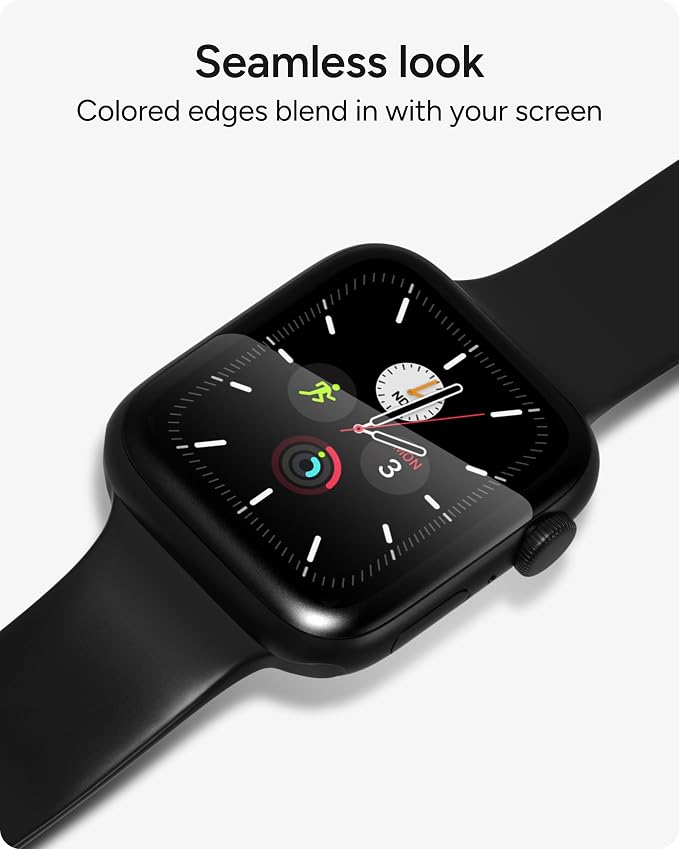 ZAGG Invisbleshield Glass Fusion+ - Engineered Hybrid Glass - Screen Protector - Made for Apple Watch SE 3/6/ SE (2020)/ 5/4 (40mm)