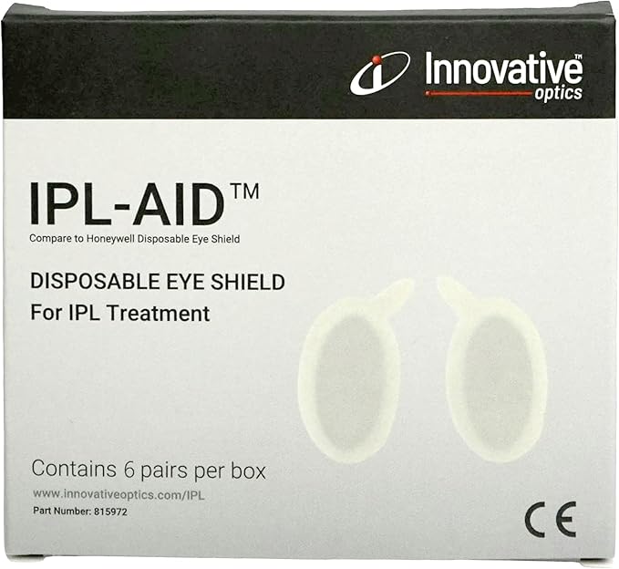 IPL-AID: Disposable Eye Shield for Safe IPL Treatment. Protect Your Eyes with Precision and Comfort