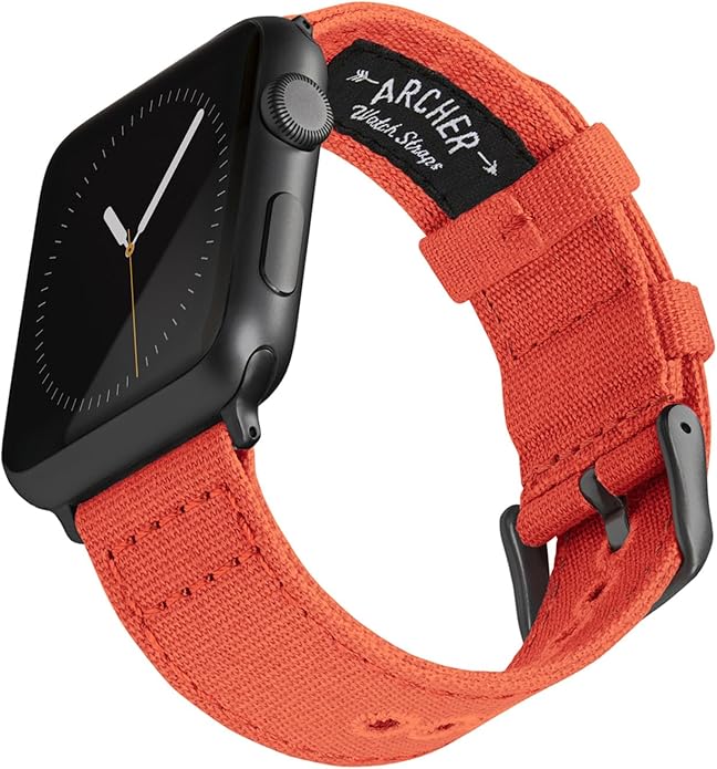 Archer Watch Straps - Canvas Straps for Apple Watch