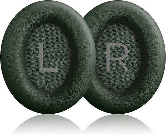 Replacement Ear Pads for Bose QuietComfort 45 (QC45)/QuietComfort SE (QC SE)/Quiet Comfort Headphones, Ear Cushions, Headset Earpads, Ear Cups Cover with Soft Protein Leather (Cypress Green)