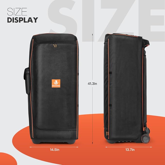 Speaker Cover Compatible with JBL PartyBox Ultimate, Scratch-Resistant, Dustproof, Portable Case with Storage Bag for Outdoor Party Speaker