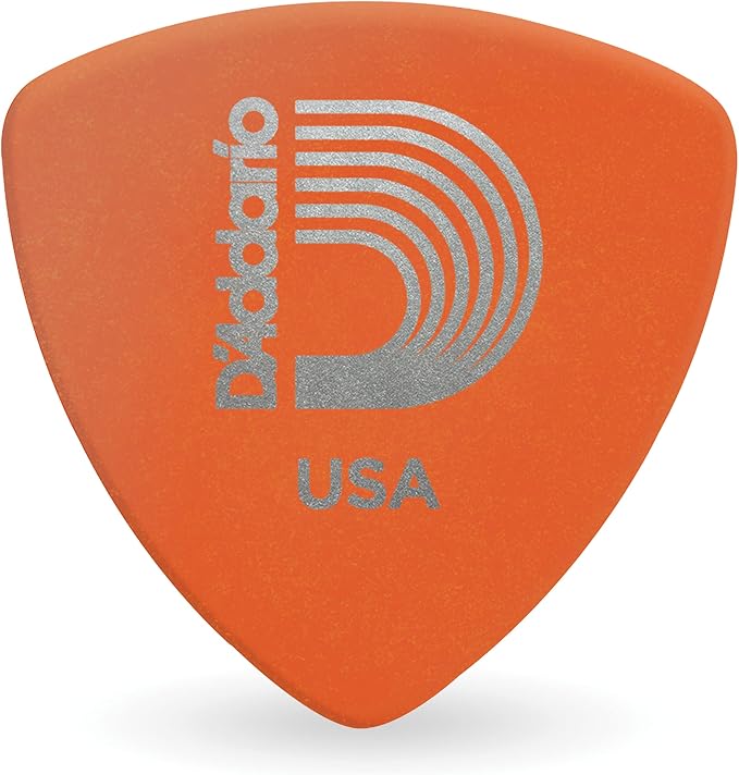 D'Addario Duralin Guitar Picks, Light, 100 pack, Wide Shape