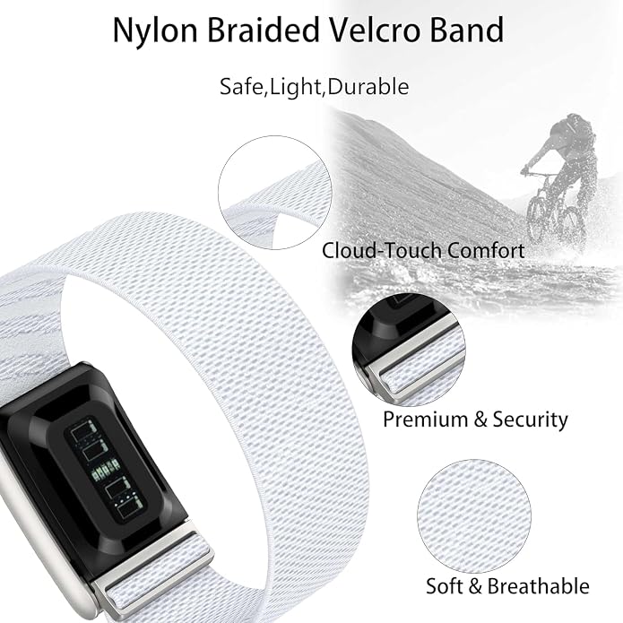 DADO Nylon Soft Band Compatible with WHOOP 5.0, One, Peak, and Life | Adjustable, Durable & Secure Fit Strap | NOT for Gen 4