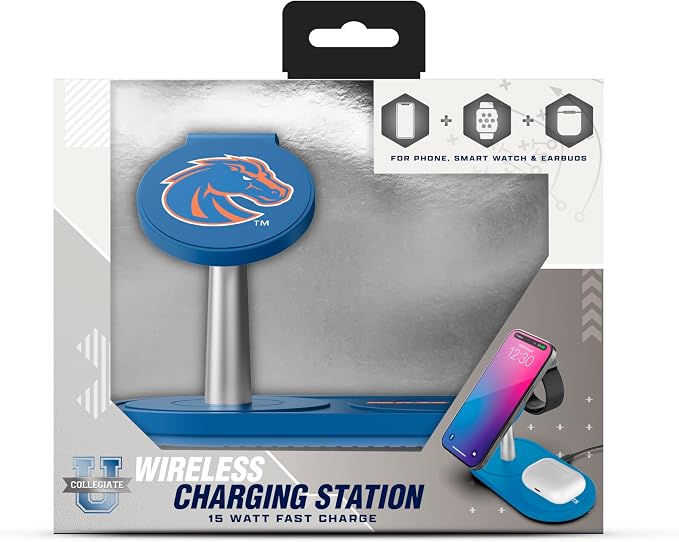 SOAR Collegiate 3-in-1 Wireless Charging Station