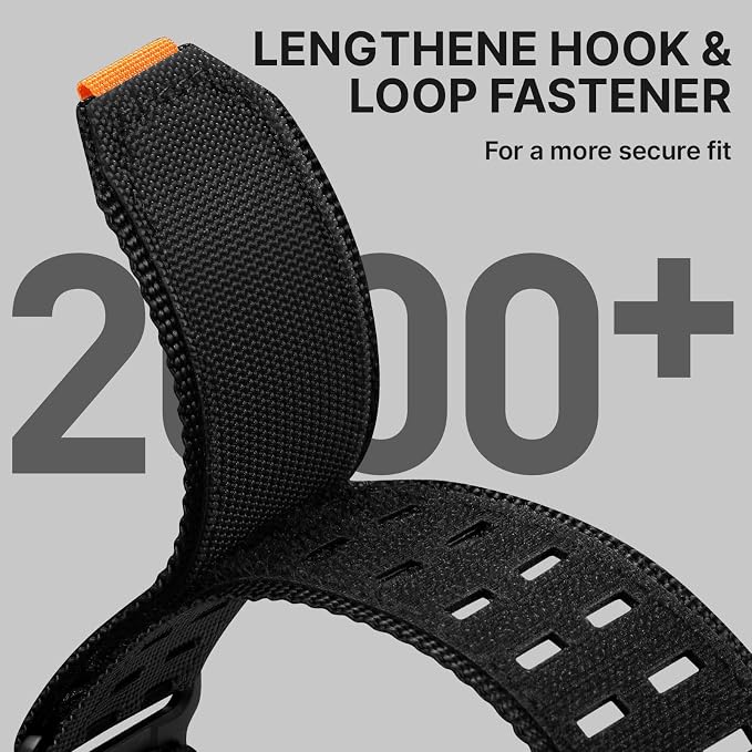 Bandletic Compatible with Garmin Fenix 7X 6X Pro Watch Band - 26mm Quick Fit Nylon Strap Replacement for Fenix 8 51mm/5X Plus/3 HR/Instinct 2X Solar 3 50mm/Enduro/Tactix/Epix Pro2/Quatix 8 51mm/D2
