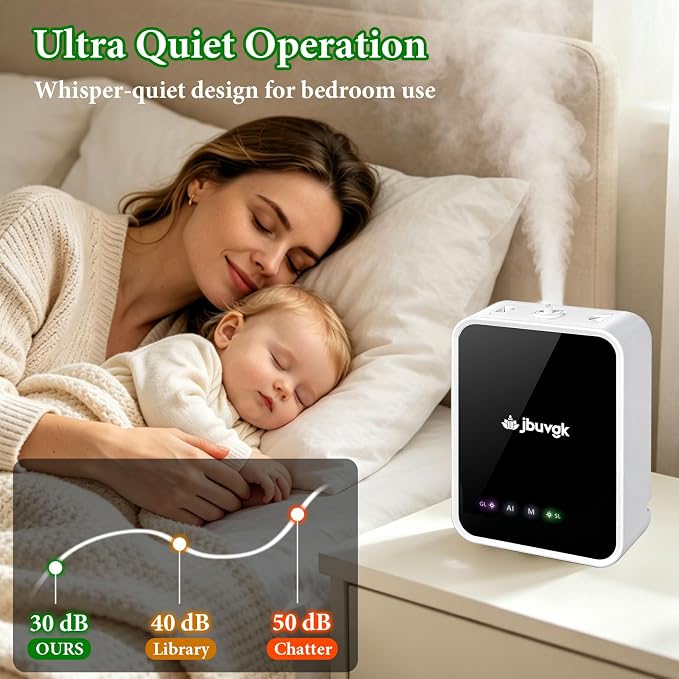 Smart Waterless Essential Oil Diffuser- HVAC System,2200 Sq.Ft Whole House & Aromatherapy Diffuser,App Control,400mL Hotel Collection Diffuser,Customisable Operating Modes for Office Home Large Room