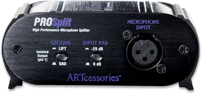 ART ProSplit High Performance Transformer Isolated Mic Splitter