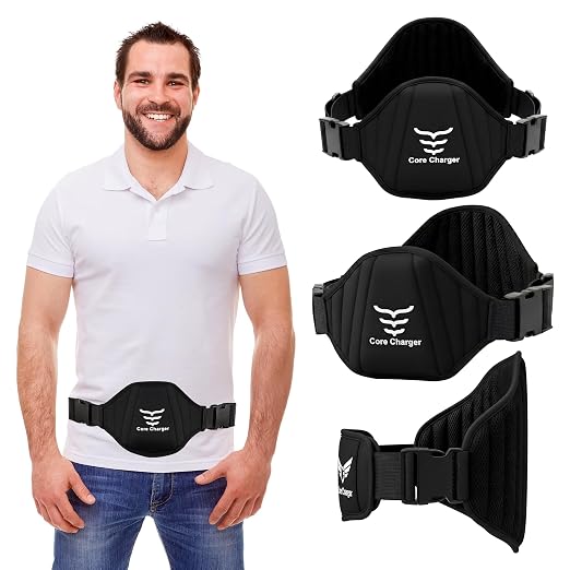 Training Belt for Natural Posture Positioning & Core Engagement | Move, Lift & Live Stronger (M/L)