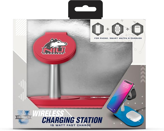 SOAR Collegiate 3-in-1 Wireless Charging Station